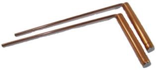 Dowsing or Divining Rods 6"