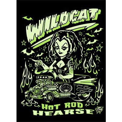 Skinny Fit T-shirt Hot Rod Hearse - Vince Ray