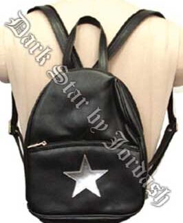 Small pvc rucksack with a star