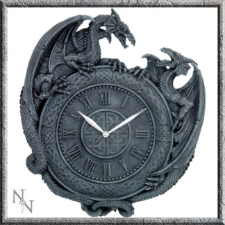 Dragon Duel Wall Clock