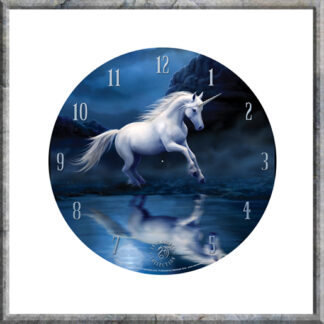Moonlight Unicorn Clock Small